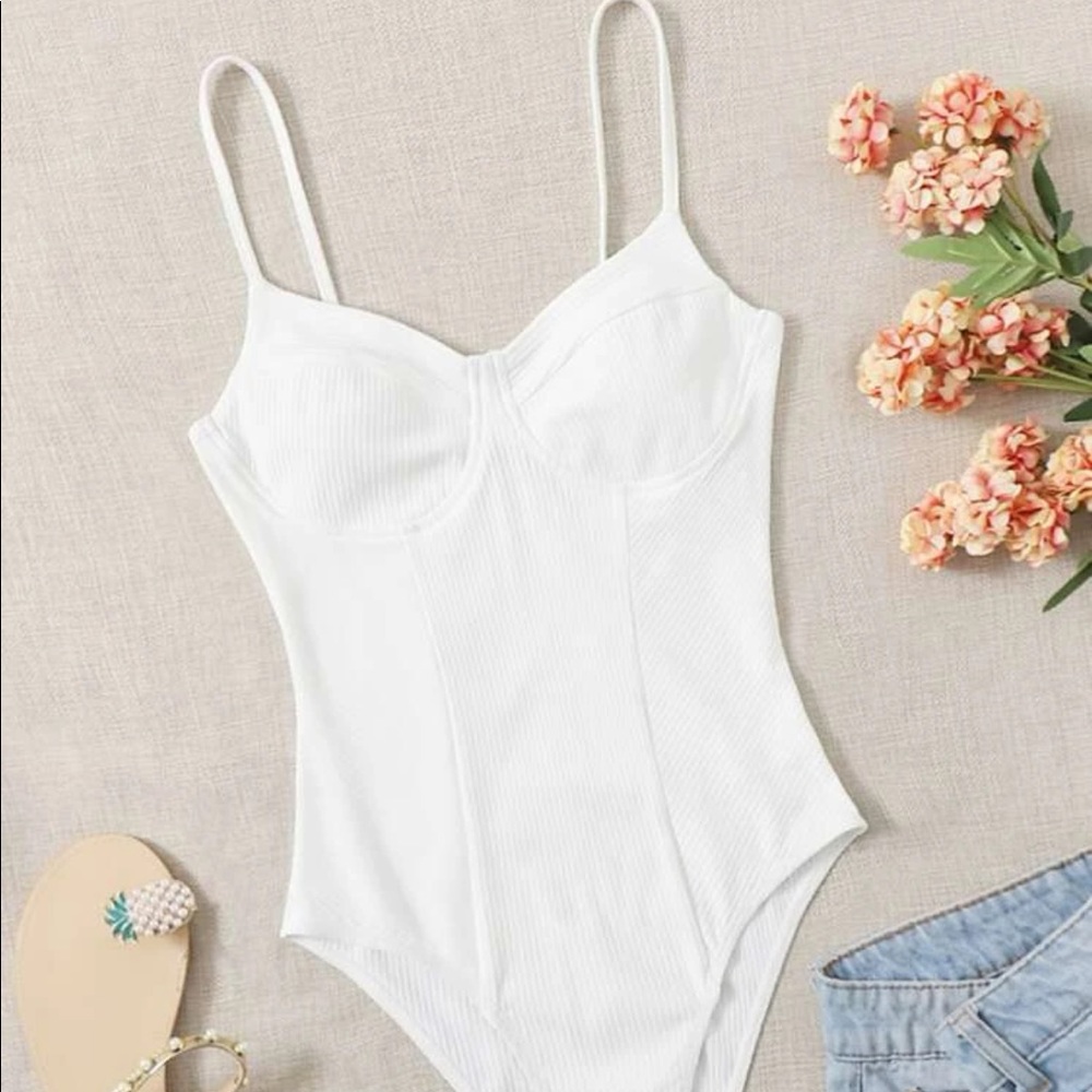 white bodysuit